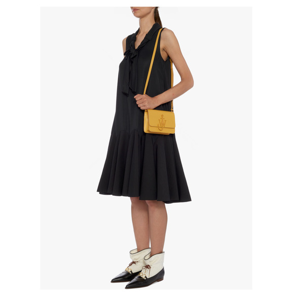 JW ANDERSON Runway anchor-logo intermix crossbody shoulder clutch bag $580 - Picture 12 of 12